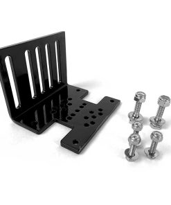 Jack plate transducer mount