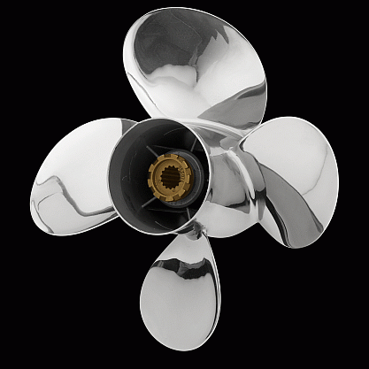 MQS4 – Diameter varies by pitch – square hub
